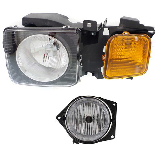 Headlight Driving Head light Headlamp  Driver Left Side Hand for Hummer H3 H3T