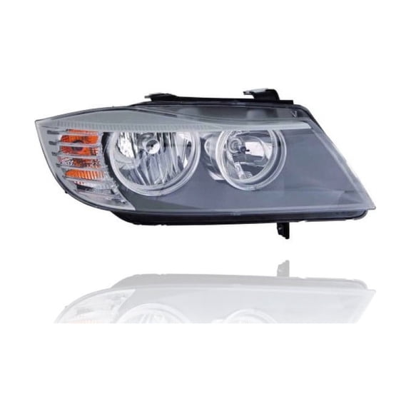 Headlight - Eagle Eye Compatible/Replacement for '09-11 BMW 3-Series Sedan, 09-12 Wagon - Halogen - Right Hand - Passenger - 63117202578 Fits select: 2009-2012 BMW 328, 2009-2011 BMW 335