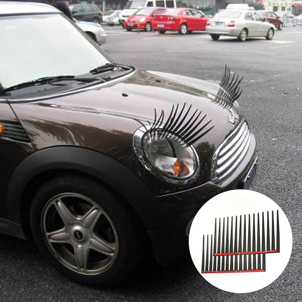 Headlight Eyelash Sticker Car Eyelashes Car False Eyelashes Car