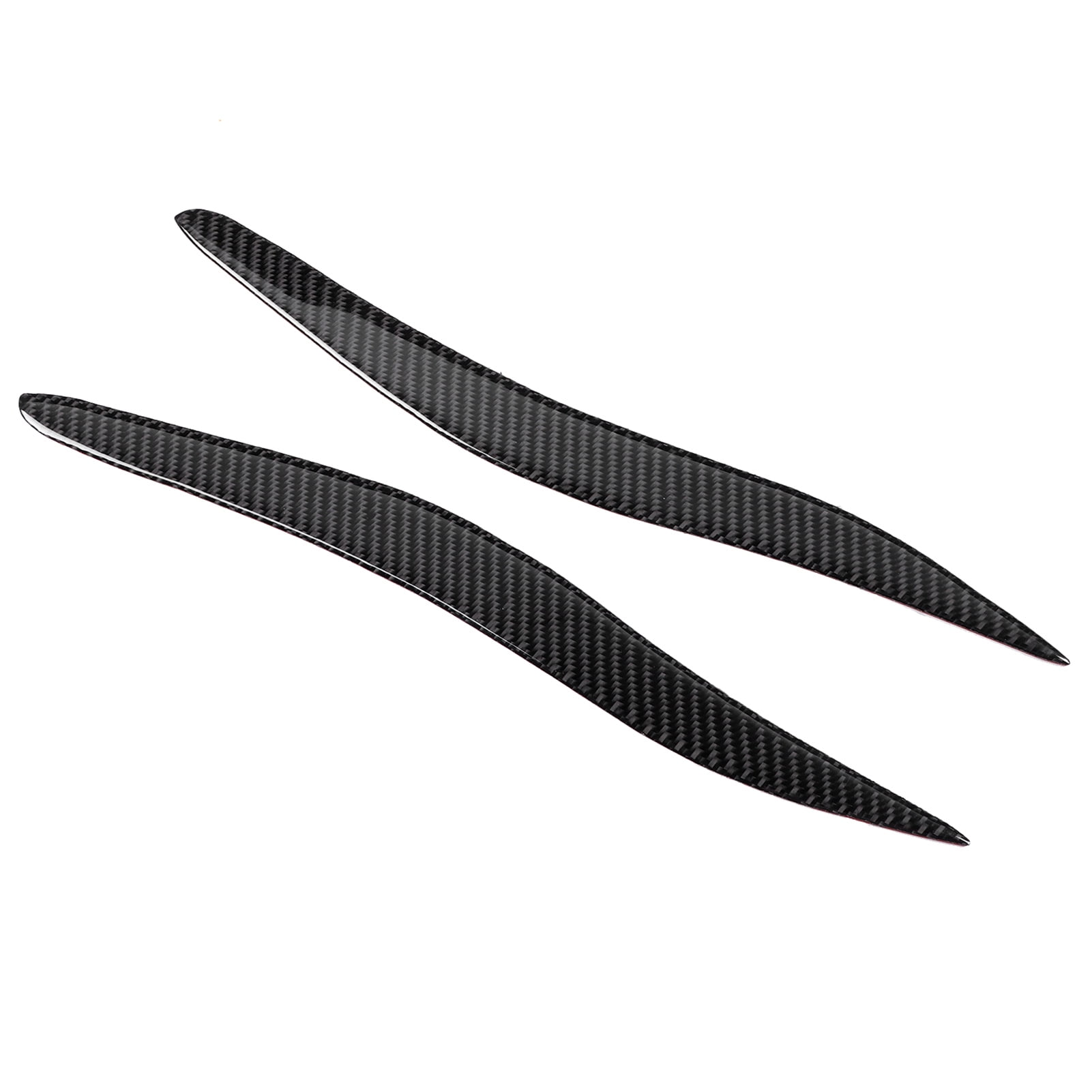 Headlight Eyelid Headlamp Eyebrow Trim Headlamp Eyelid Light Eyelid Strip Car Exterior Trim Pair