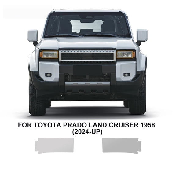 Headlight Film for Land Cruiser 1958 for Toyota Prado 2024 2025 Rearview Car Paint Protection Film Pre Cut TPU PPF Sticker