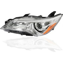 HOUGEET Headlight Fit for Toyota Camry 2015-2017 Left Side Headlamps Assembly Head Light Chrome
