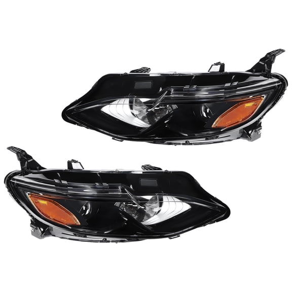 HOUGEET Headlight Fit for 2019-2024 Chevy Malibu Automotive Headlights Assembly Halogen Driver & Passenger Side 1pair