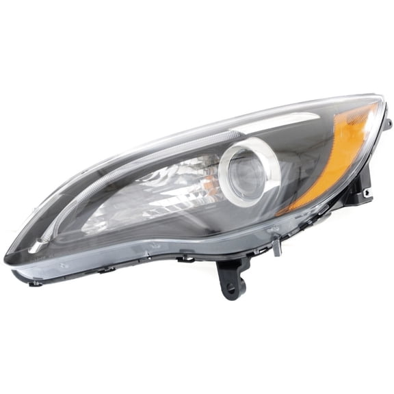 Headlight For 11-14 200 Convertible 11-14 200 Sedan S Driver Side Chrome Housing Fits select: 2011-2014 CHRYSLER 200 S