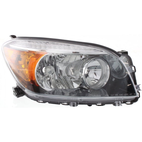 Headlight For 2006-2008 Toyota RAV4 Sport Right Clear Lens Black Interior