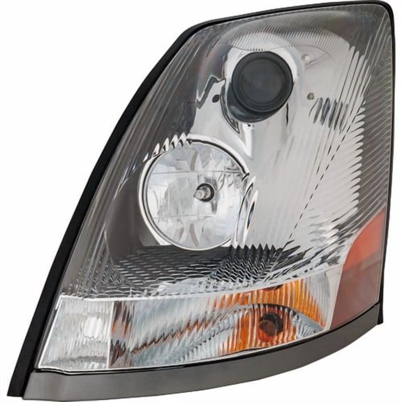 Headlight For 2006-2009 2010 2011 2012 Volvo VT Left Chrome Housing With Bulb
