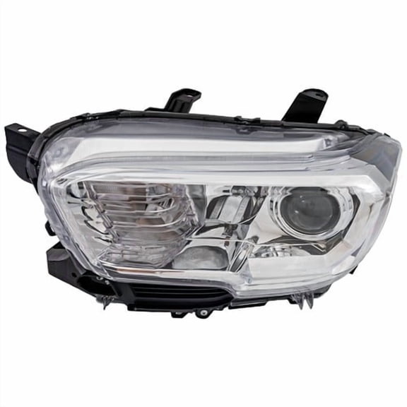 Headlight For 2019-2023 Toyota Tacoma Driver Side Assy Halogen w Fog Light Holes