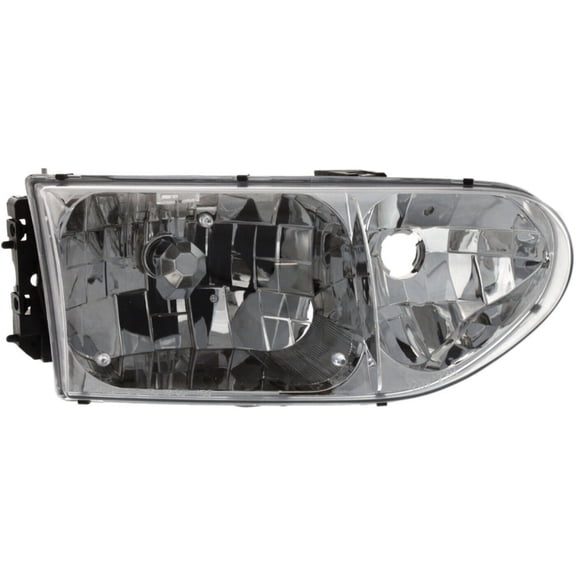 Headlight For Mercury 99-02 Villager Nissan 99-00 Quest Passenger Side w/ bulb