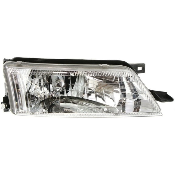 Headlight For Nissan 1997-1999 Maxima Sedan Right Clear Lens With Bulb