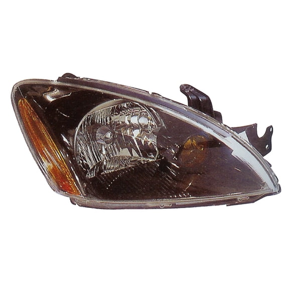 Headlight Front Lamp for 04-07 Mitsubishi Lancer (Black Rim) Passenger Right