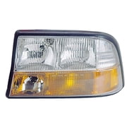 Headlight Front Lamp for 98-04 GMC Sonoma/98-05 Jimmy w/Fog Driver Left