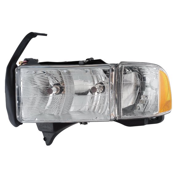 Headlight Front Lamp for 99-02 Dodge Pick Up (Old Style w/Sport) Driver Left