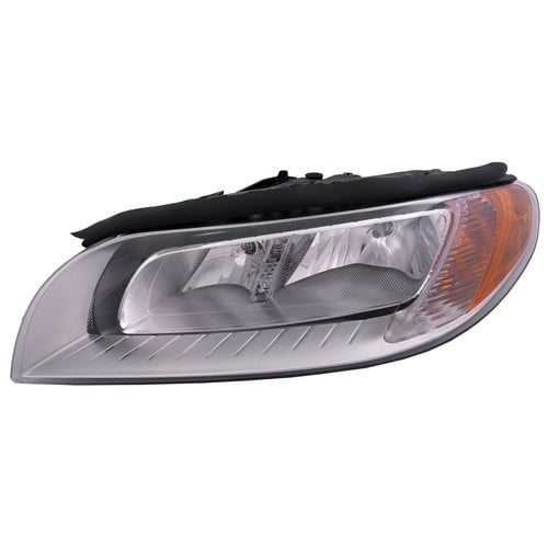 Headlight Halogen Chrome Left Driver Fits 2008-2012 Volvo S80 /08-10 V70 XC70