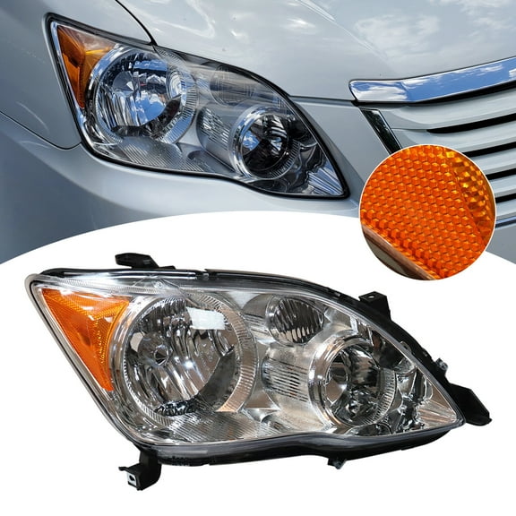 Headlight, Headlights Assembly Passenger Side Headlight HID Projector Headlamp Right Side Front Lamps Comes Without Ballast Fit for 2008-2010 Toyota Avalon Headlights