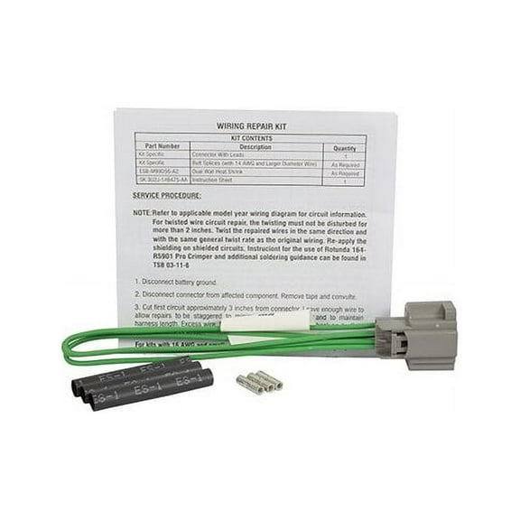 Headlight High / Low Beam Lamp Connector - Compatible with 2006 - 2014 Ford Mustang 2007 2008 2009 2010 2011 2012 2013
