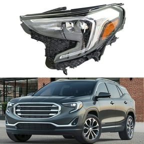 Headlight Housing Assembly Front Left Driver Side, High Light Transmission Headlamp Housing Assembly (without Bulb) Fit for GMC Terrain 2018-2021