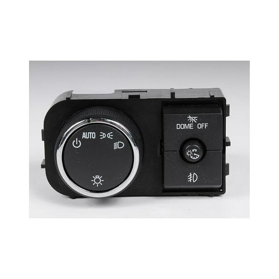 Headlight / Instrument Panel Dimmer and Dome Light Switch - Compatible with 2007 - 2014 GMC Sierra 3500 HD 2008 2009 2010 2011 2012 2013