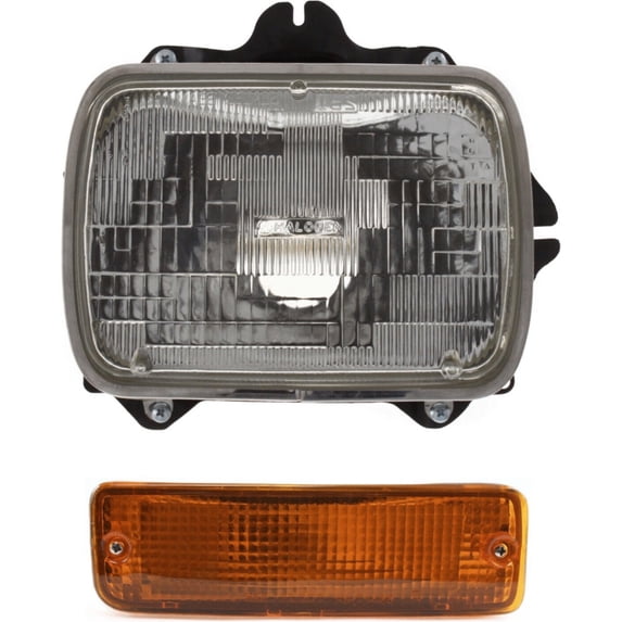 Headlight Kit For 1990-1991 Toyota 4Runner 1989-1995 Toyota Pickup Right 2pc
