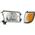 thumbnail image 1 of Headlight Kit For 1999-2002 Toyota 4Runner Sport Utility Left 2pc, 1 of 11