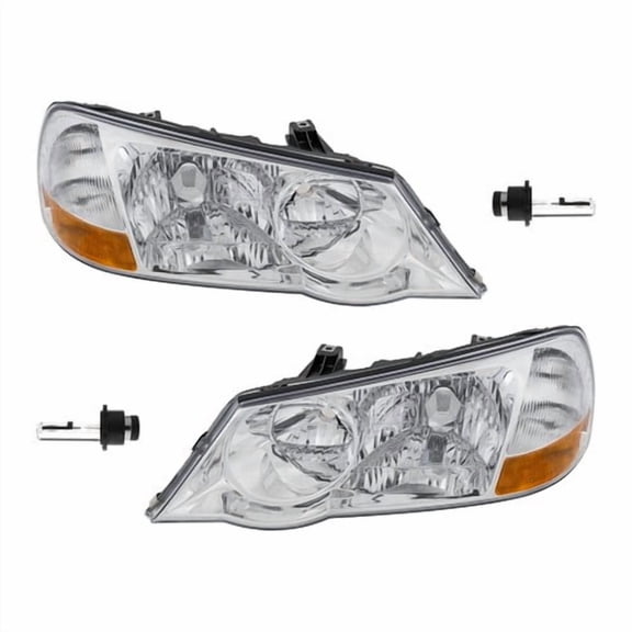 Headlight Kit For 2002-2003 Acura TL Driver LH Passenger RH Side