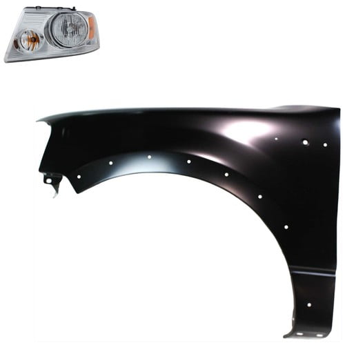 Headlight Kit For 2004-2008 Ford F-150 Driver LH Side with 1 Fender 7L3Z13008GA