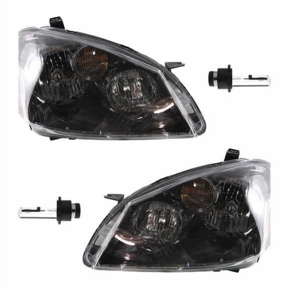Headlight Kit For 2005-2006 Nissan Altima LH and RH w/ Bulb/s HID/Xenon Low Beam