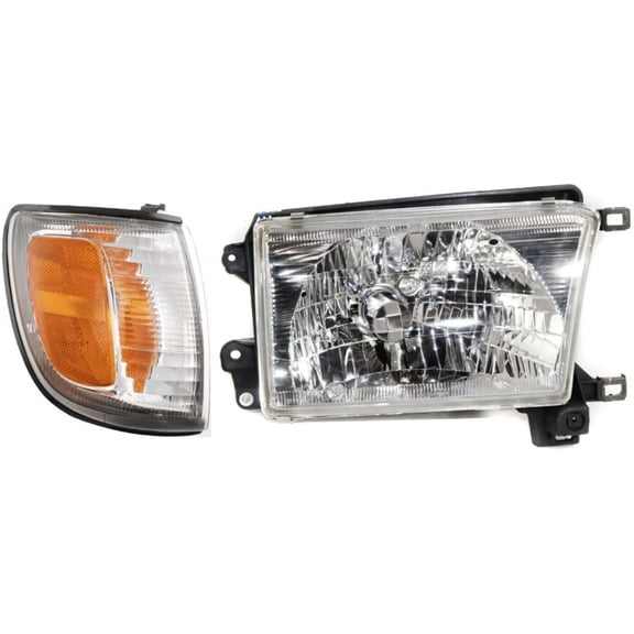 Headlight Kit For Toyota 1999-2002 4Runner Sport Utility Right 2pc