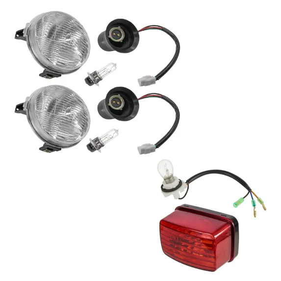 Headlight Kit & Taillight Assembly Set Yamaha Big Bear 400 YFM400 2000-2001