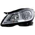 thumbnail image 1 of Headlight Lamp Driver Side For 2012-2014 Mercedes C Class MB2502187C Sedan, 1 of 4