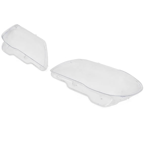Headlight Lens Head Lamp Cover Pair Left & Right Side Fit for BMW X6 E71 2008-2014