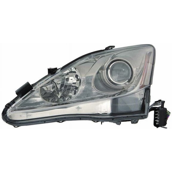 Headlight Lens Housing - Compatible with 2009 - 2010 IS250