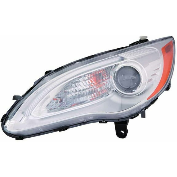 Headlight Lens Housing - Compatible with 2011 - 2014 Chrysler 200 2012 2013