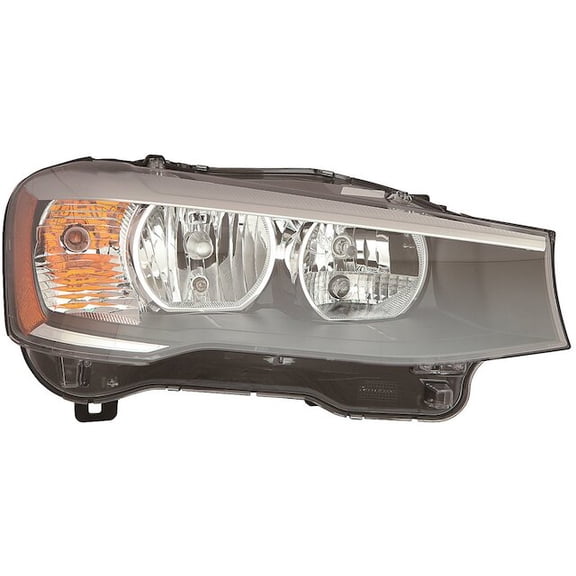 Headlight Lens Housing - Compatible with 2015 - 2018 BMW X4 2016 2017