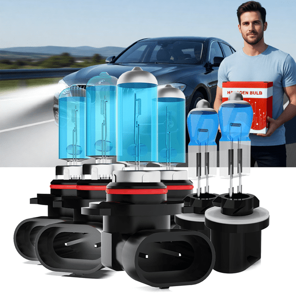 Headlight Light For Buick Rendezvous 2002-2007,Direct Plug and Play,9005 High Beam,9006 Low Beam,880 Fog Light,Halogen Headlight Bulbs for Car OEM Replacement,Pack of 6