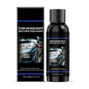 Headlight Restoration Kit, Car Headlight Polish and Cleaner, 30ml