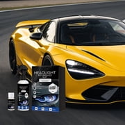 Headlight Restoration Kit for Cars, Professional Grade Multi-Surface Cleaner with Protective Sealant, Restores Clarity and Enhances Visibility, Easy to Apply for Long-Lasting UV Protection
