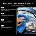 thumbnail image 1 of Headlight Restoration Spray, Car Headlamp Polish Cleaner, Anti-Oxidation Repair Agent, Car Light Lens Brightener, Quick Headlamp Repair Kit, Restore Clarity Visibility, Car Maintenance Care, 1 of 9