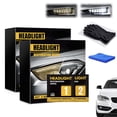 thumbnail image 1 of Headlight Restoration Wipes Kit, Ceramic Car Headlight Restoration Kit, Anti-Static Headlight Coating with Clear Restoration Formula, Headlights Polish No Power Tools Required, for Cars & Truck(2pcs), 1 of 6