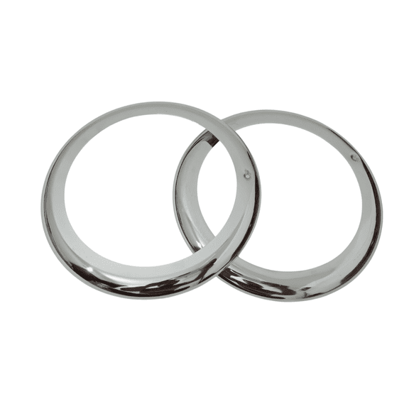 Headlight Retaining Set Bezel Chrome Rim Trim 8, Fit For Willys Jeeps Truck