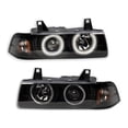 thumbnail image 1 of Headlight Set 2 Piece - Compatible with 1996 - 1998 BMW 328i Convertible 1997, 1 of 2