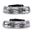 thumbnail image 1 of Headlight Set 2 Piece - Compatible with 2001 - 2002 Chevy Silverado 1500 HD, 1 of 2