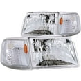 thumbnail image 1 of Headlight Set - Compatible with 1993 - 1997 Ford Ranger 1994 1995 1996, 1 of 3