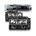 thumbnail image 1 of Headlight Set - Compatible with 1994 - 1998 GMC C1500 1995 1996 1997, 1 of 6