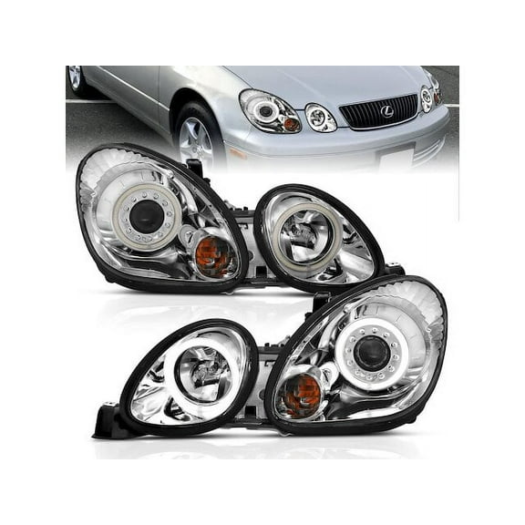 Headlight Set - Compatible with 1998 - 2000 GS400 1999