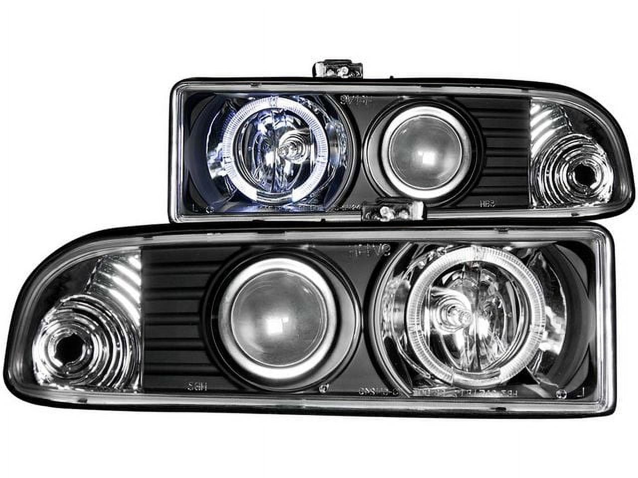 Headlight Set - Compatible with 1998 - 2004 Chevy S10 1999 2000 2001