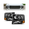thumbnail image 1 of Headlight Set - Compatible with 1999 - 2004 Ford F-450 Super Duty 2000 2001 2002 2003, 1 of 6