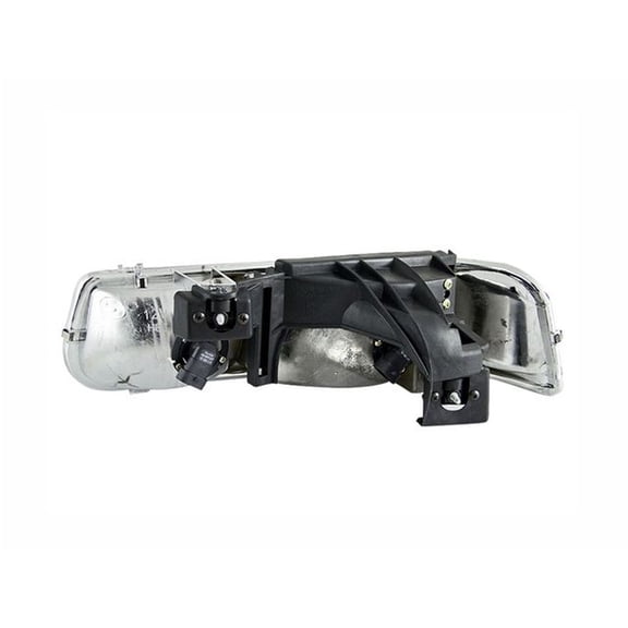 Headlight Set - Compatible with 2000 - 2006 Chevy Tahoe 2001 2002 2003 2004 2005