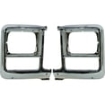 thumbnail image 1 of Headlight Set Door For Chevrolet GMC Left & Right w/ Parking Light Hole 2Pc, 1 of 6