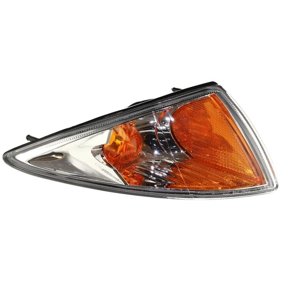 Headlight Set For 2000-2002 Chevrolet Cavalier with Corner Lights Left and Right