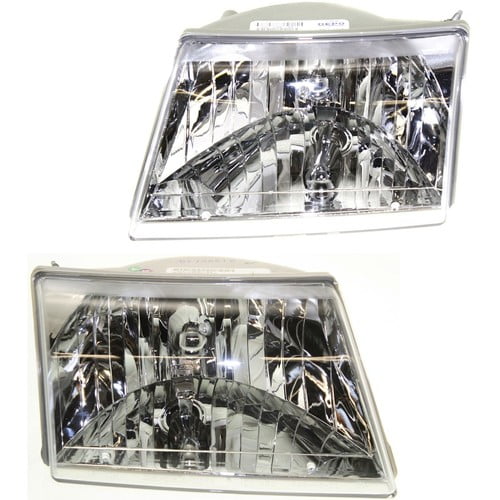 Headlight Set For 2001-2007 Mazda B3000 2001-2008 B2300 LH RH w/ bulb